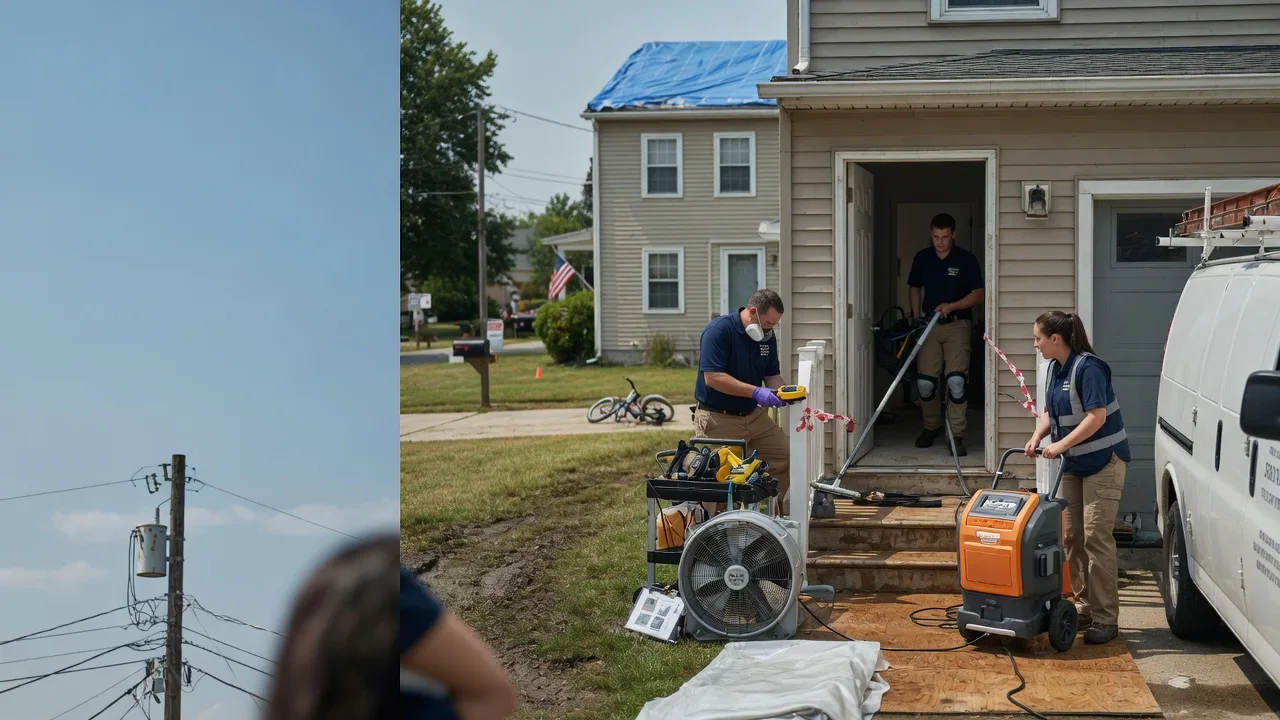 Water Damage Repair in Amberg, WI near me